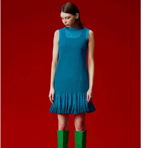 ❄️ARTO Ribbed Knit Mini Dress - Picture 2 of 6